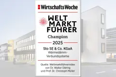Weltmarkführer 2025 für Wärmedämm-Verbundsysteme