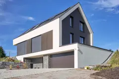 Frontansicht von unten