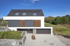 Ansicht Eingang von oben